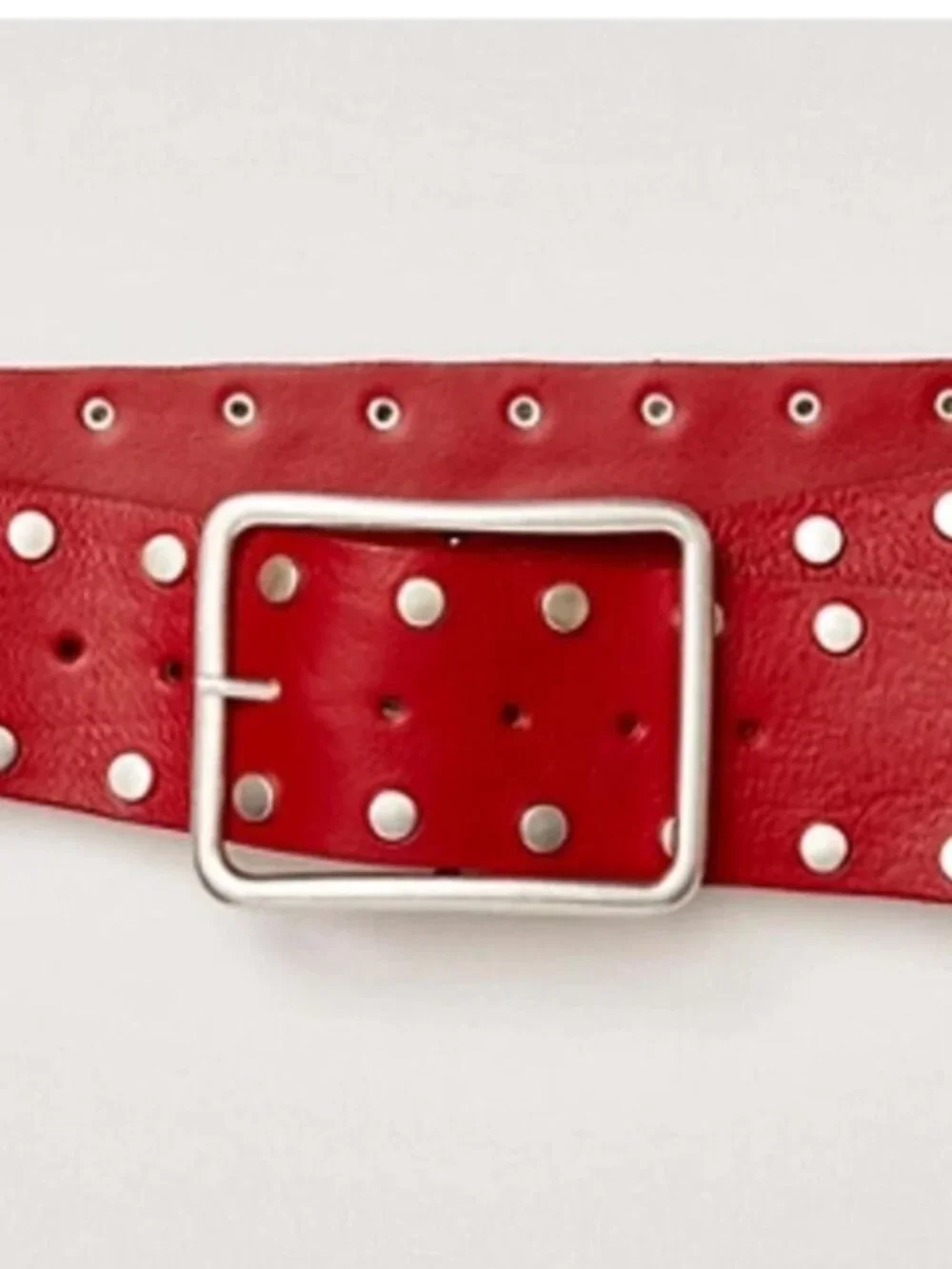 NWT Free People Hex Hip Belt in Sour Cherry